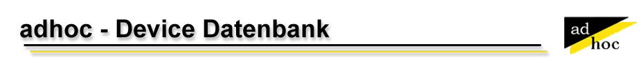 adhoc Device Datenbank